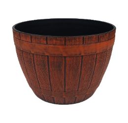 15 pieces Bh Pl Brown Flower Pot 11.8x7.8in - Garden Planters and Pots
