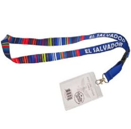 480 pieces  Bh Lanyard+badgehldr El Salvador #2 - ID Holders