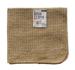 60 of Dish Cloth 2pc Waffle Biscuit 12x12inches