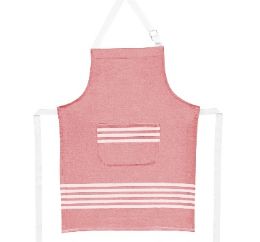 30 pieces Cotton Apron W Pocket Red 21x30in - Kitchen Aprons