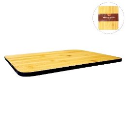 20 pieces Bamboo Cutting Board Blue Edge 12.9x10inches - Cutting Boards