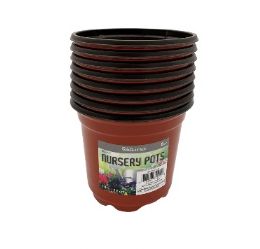 48 pieces Bh Plastic Round Nursery Pots 8ct 3.5in - Garden Planters and Pots
