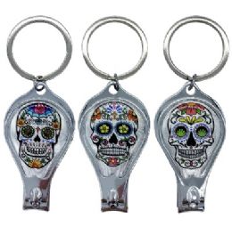 240 pieces Bh Nail Clipper Skull 2.5in - Manicure and Pedicure Items