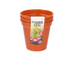 96 pieces Bh Plastic Garden Pot 3pc Set 3in - Garden Planters and Pots
