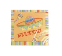 144 pieces Fiesta Dessert Napkins 16ct - Napkin and Paper Towel Holders