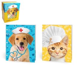 48 pieces Careers With Paws Portfolios, 2 Assorted Designs, - Folders and Report Covers