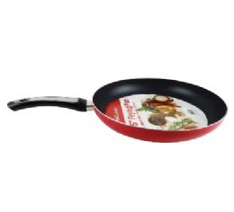 12 pieces Bh Alum Nonstick Fry Pan Red 11.75in - Frying Pans and Baking Pans