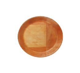 36 pieces Nh Round Wood Flat Plate 7.87in - Plastic Bowls and Plates