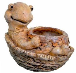 2 pieces Bh Turtle Pot 38x32x36 cm - Garden Planters and Pots
