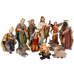 Nativity Set 11pc 18 Inches - Religious Decor