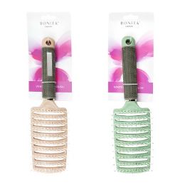 24 pieces Bc Vented Detangling Hair Brush 2 Asst - Hair Brushes & Combs