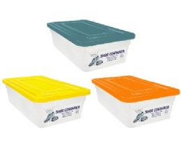 Wholesale Footwear Bh Plastic Shoe Box 3 Asst Colors