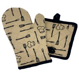 30 pieces Pot Holder & Glove Set 2pc Chef - Kitchen Gadgets & Tools