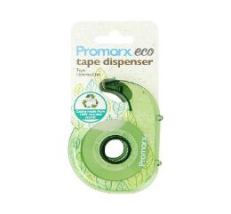 144 pieces Promarx Eco Tape With Dispenser - Tape
