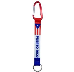 480 pieces Bh Carabiner Kc Puerto Rico 8.66in - Key Chains