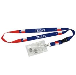 480 pieces Bh Lanyard & Badge Holder Texas - ID Holders