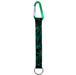 480 pieces Bh Carabiner Kc Cannabis Gr 8.26in - Key Chains