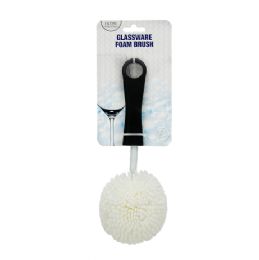 48 pieces Home Essentials Glassware Foam Brush 9.8in - Cleaning Products