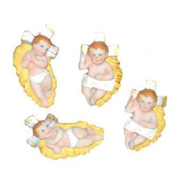 288 pieces Baby Jesus Magnets Assorted 1.77 X 0.7 Inches - Religious Decor