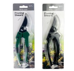 96 pieces Bh Pruning Shears 6.7in Asst Colors - Garden Tools