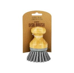 48 pieces Bh PP-Bamboo Dish Brush3.9x2.7x2.7in - Cleaning Products