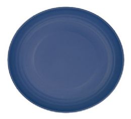 96 pieces Nh Wheat Straw Plate 8.85in Navy Blue - Plastic Bowls and Plates