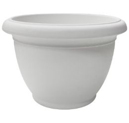 12 pieces Bh Pp Planter 15in White Color - Garden Planters and Pots