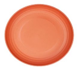96 pieces Nh Wheat Straw Plate 8.85in Red - Plastic Bowls and Plates