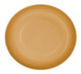 96 pieces Nh Wheat Straw Plate 8.85in Yellow - Plastic Bowls and Plates