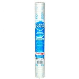 12 pieces CoN-Tact Clear Cover Roll 18x9 ft - Contact Paper