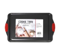 24 pieces Bh Metal Cookie Tray Silicone Hdle 15.5i - Baking Supplies