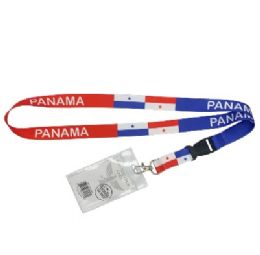 480 pieces Bh Lanyard Badge Hldr Panama 22in - ID Holders