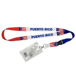 480 pieces Bh Lanyard Badge Hldr Puerto Rico - ID Holders