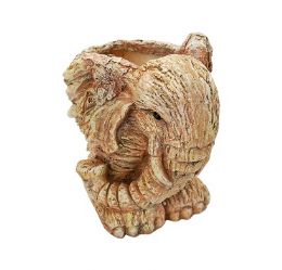 2 pieces Bh Elephant Pot 12x10x12 in - Garden Planters and Pots