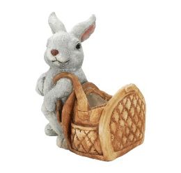 2 pieces Bh Rabbit Pot W Bag 10.6x8.6x14 in - Garden Planters and Pots