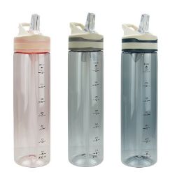 12 pieces Bh Petg Water Bottle W Flip Top 27.05oz - Drinking Water Bottle