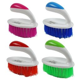 24 pieces Bh Scrub Brush Short Handle 4 Colors - Cleaning Products