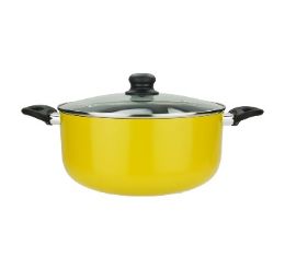 6 pieces Bh Dutch Oven Pot Yellow 8.5qt - Pots & Pans