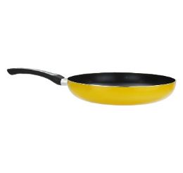 12 pieces Bh Alum Nonstick Fry Pan Yellow 11.75i - Frying Pans and Baking Pans