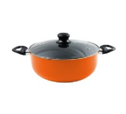 6 pieces Bh Dutch Oven Pot Orange 6qt - Pots & Pans