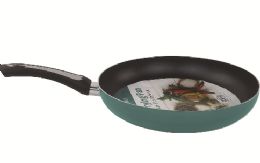 12 pieces Bh Alum Nonstick Fry Pan Teal 11.75in - Frying Pans and Baking Pans