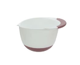 20 pieces Bh Pp Mixing Bowl Soft Grip 1.4l Mauve - Kitchen Bowls