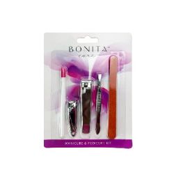 144 pieces Bc Manicure & Pedicure Kit 5pc 52g - Manicure and Pedicure Items