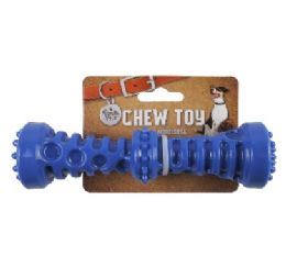 108 pieces Bp Plastic Chew Toy Dumbbell 7in Teal - Pet Toys