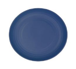 96 pieces Nh Wheat Straw Plate 7.75in Navy Blue - Plastic Bowls and Plates