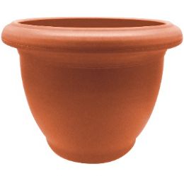 12 pieces Bh Pp Planter 15in Terracota Color 674g - Garden Planters and Pots