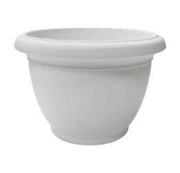 12 pieces Bh Pp Planter 13in White Color 460g - Garden Planters and Pots