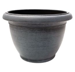8 pieces Bh Pp Planter 18in Grey Color - Garden Planters and Pots