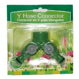 144 pieces Y Hose Connector - Garden Hoses and Nozzles