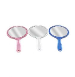 96 pieces Bc Hand Mirror 3 Colors 5.7x10.4 in - Cosmetic Mirrors